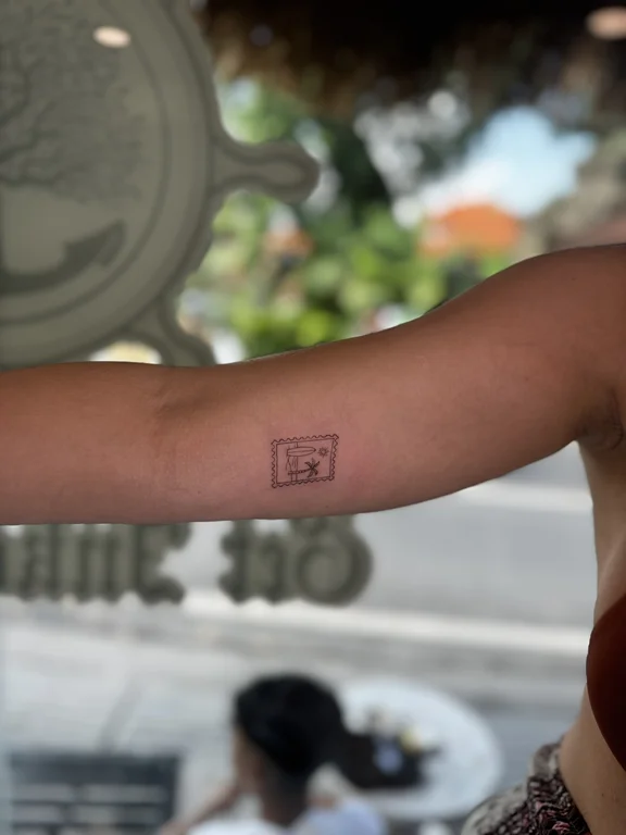 symbol balinese deity fine line cloud thin line balinese pattern bold line tattoo Canggu Bali