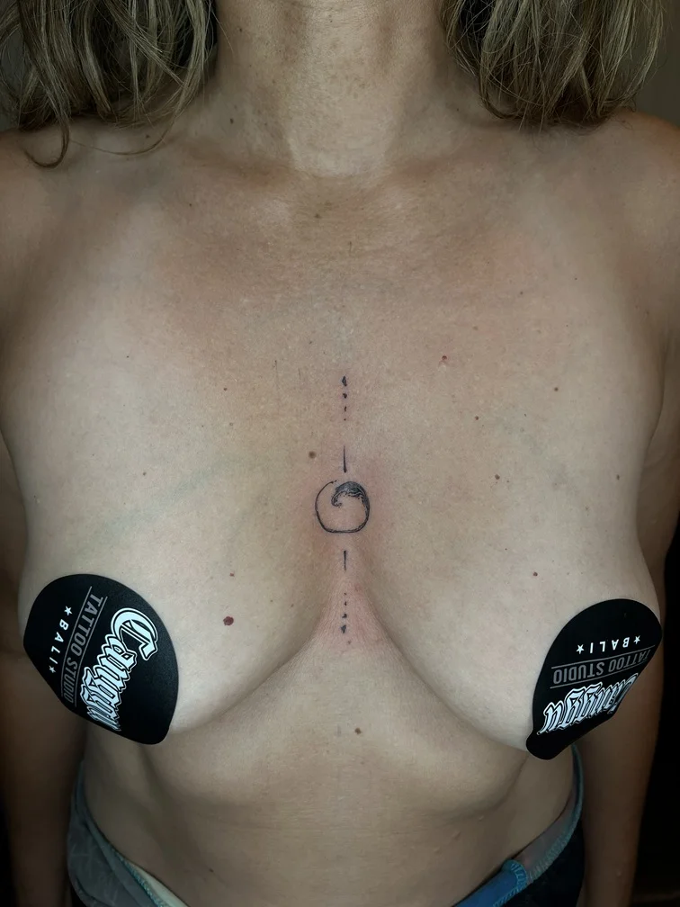 Geometric Blackwork tattoos — Canggu Bali