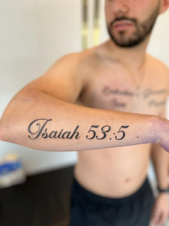 Lettering Blackwork tattoos — Canggu Bali