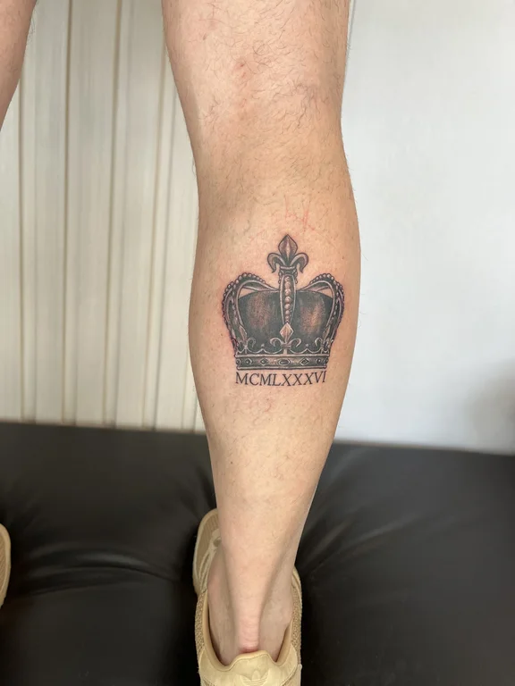 lettering fine line man black grey elegant dotwork soft shading bold line tattoo Canggu Bali