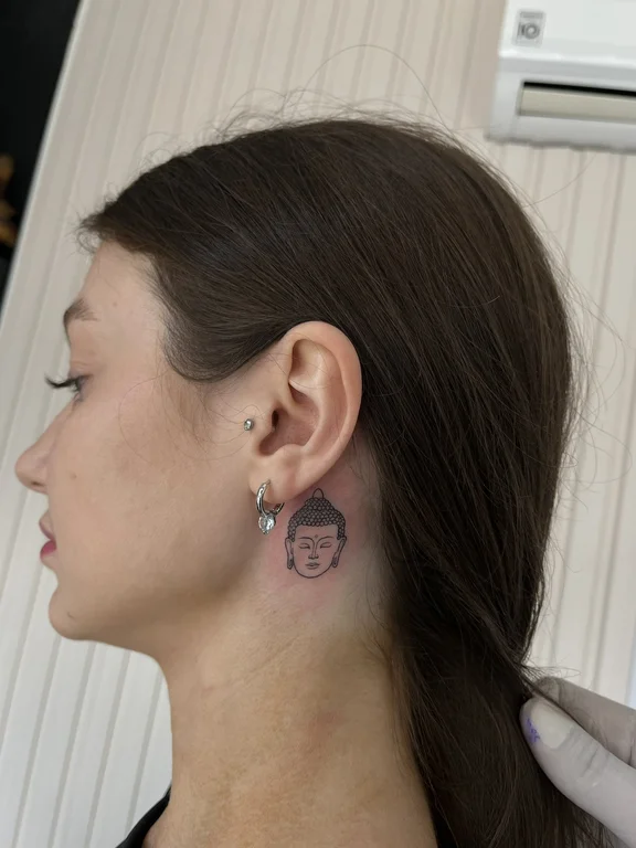 Portrait Blackwork tattoos — Canggu Bali