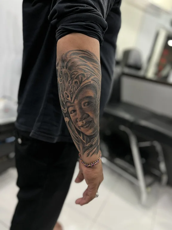 Portrait Chicano tattoos — Canggu Bali