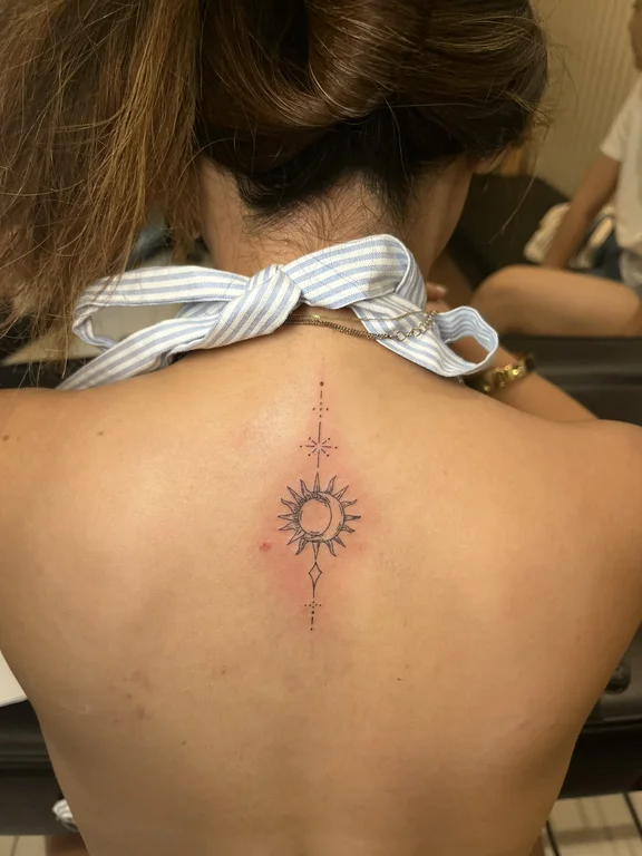 Geometric Dotwork tattoos — Canggu Bali