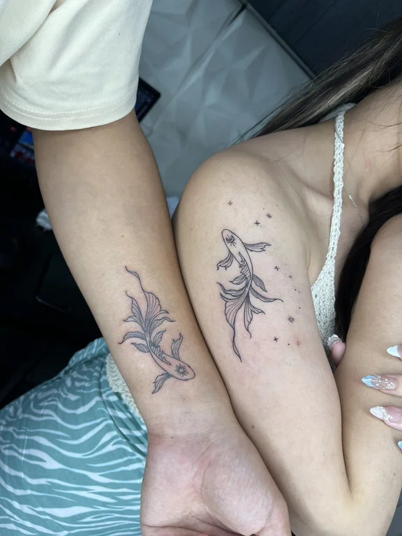 Animal Fine Line tattoos — Canggu Bali