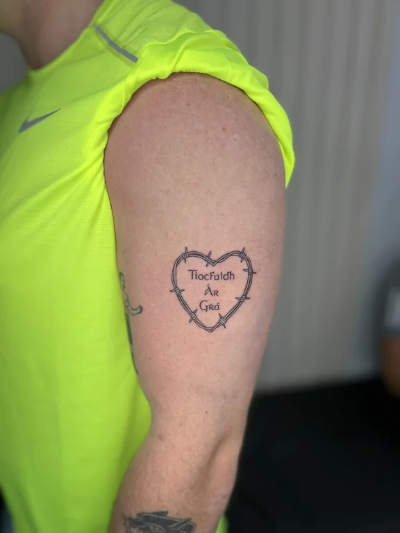 lettering fine line man bold line cloud thin line soft shading sun tattoo Canggu Bali