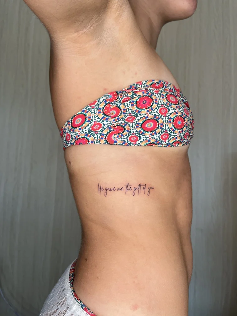 Lettering Fine Line tattoos — Canggu Bali