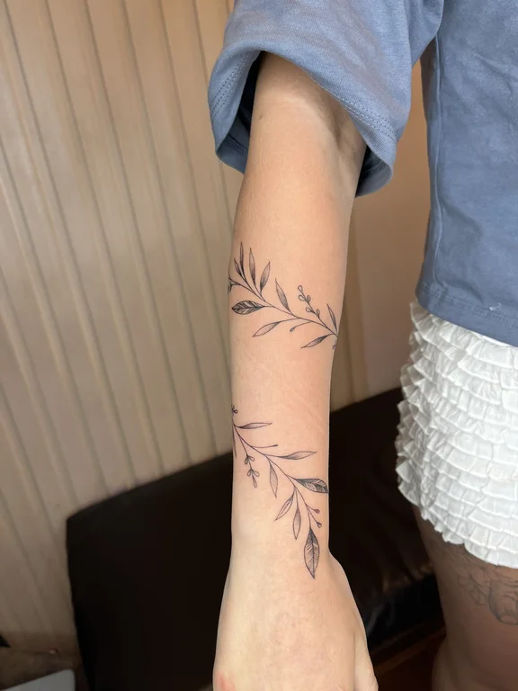 Nature Fine Line tattoos — Canggu Bali
