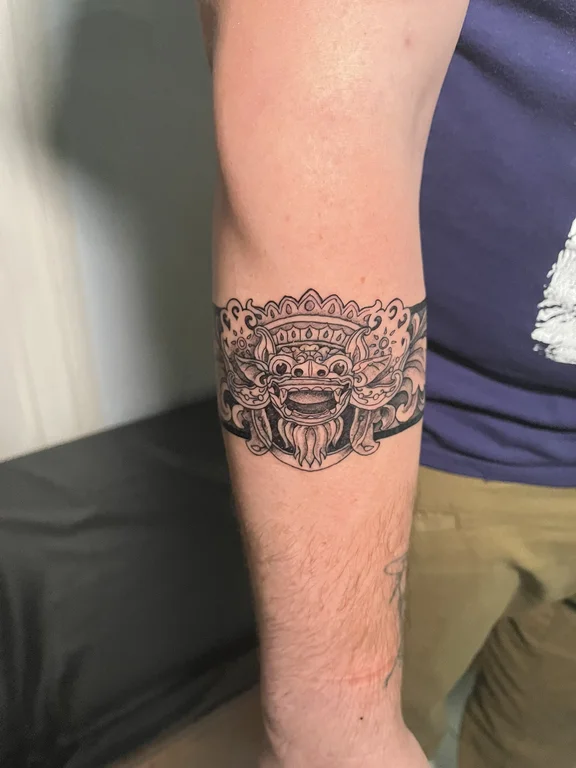 Ornamental Fine Line tattoos — Canggu Bali