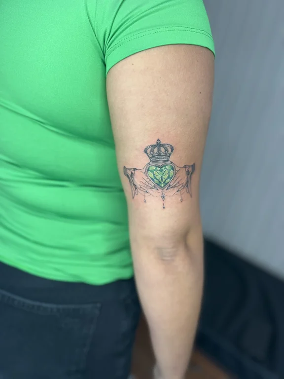 symbol fine line deity linework elegant dotwork thin line minimal tattoo Canggu Bali