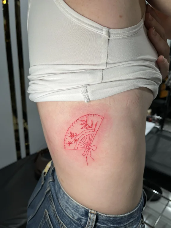 symbol fine line eye bold line sun linework minimal mystical tattoo Canggu Bali