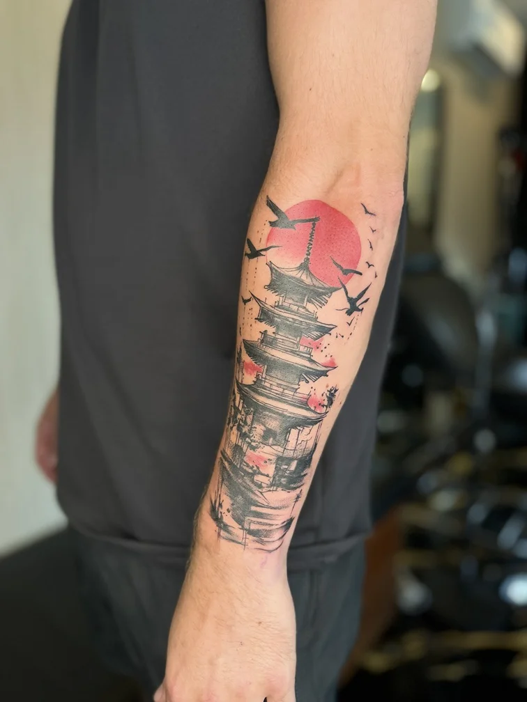 Japanese tattoos Canggu Bali