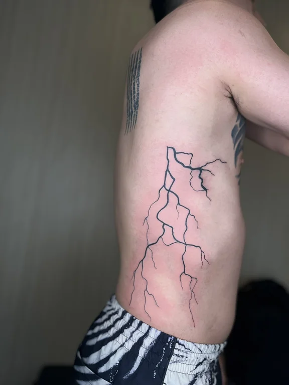 Abstract Linework tattoos — Canggu Bali