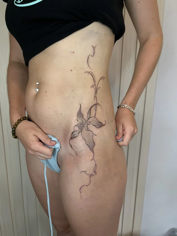 Linework tattoo style — Canggu Bali