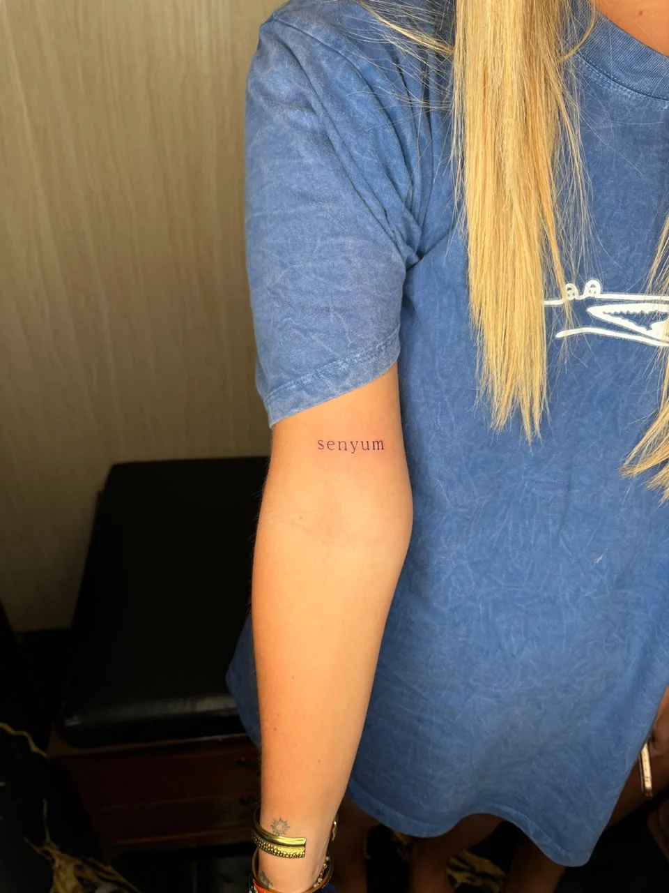 woman hand small lettering minimalist fine line line work line tattoo canggu bali
