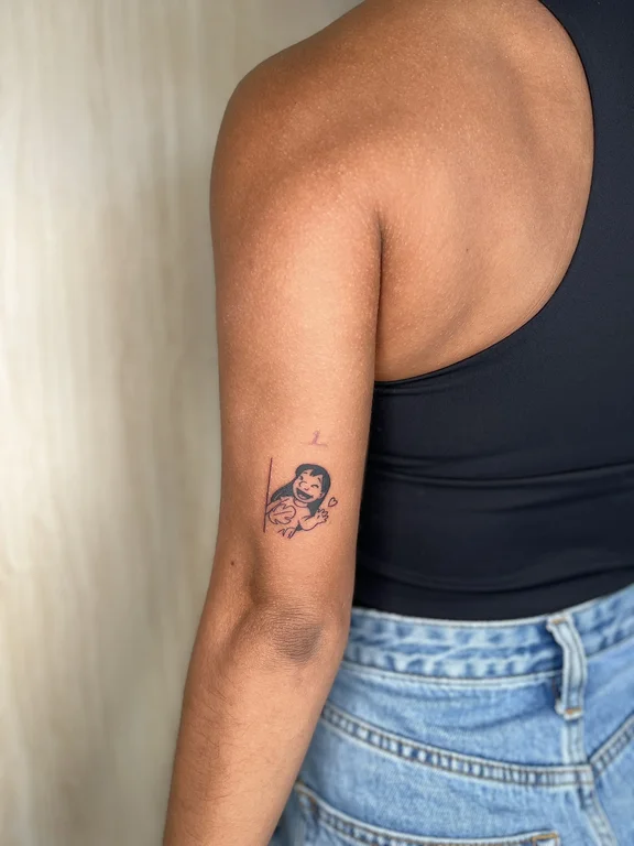 Portrait Minimalist tattoos — Canggu Bali