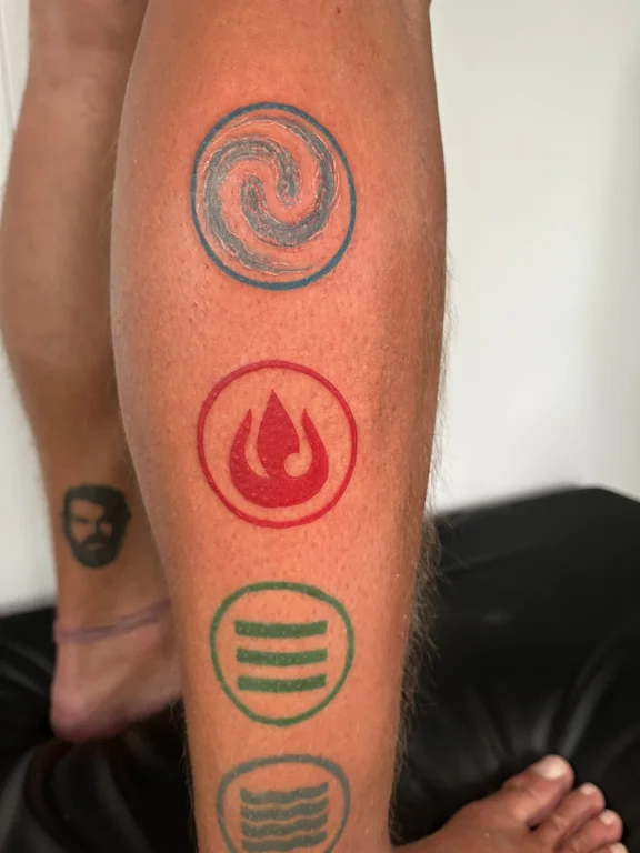 Symbol Neo Traditional tattoos — Canggu Bali