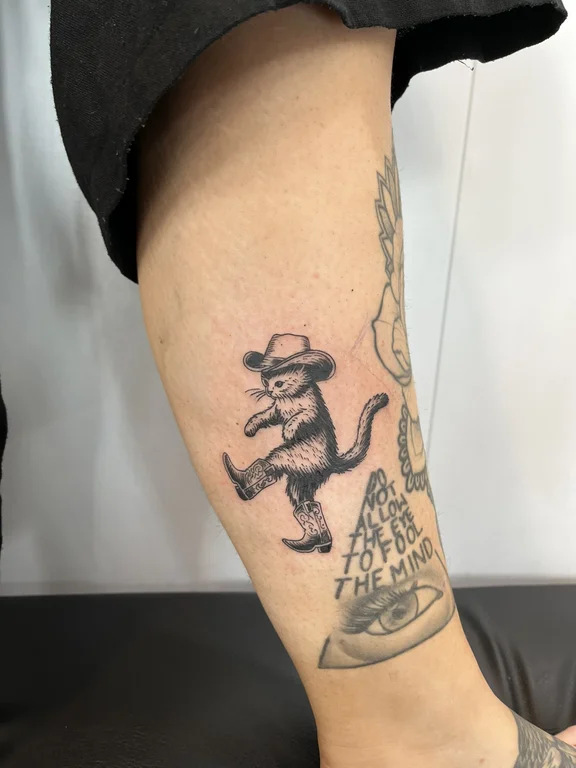 animal new school demon black grey cloud snake dragon soft shading tattoo Canggu Bali