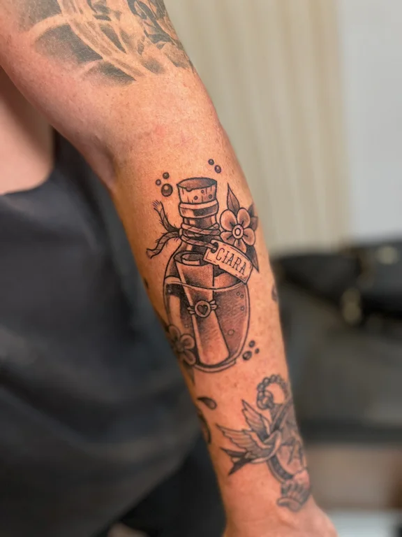 Abstract Old School tattoos — Canggu Bali