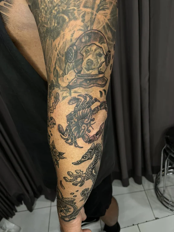 Mythology Old School tattoos — Canggu Bali