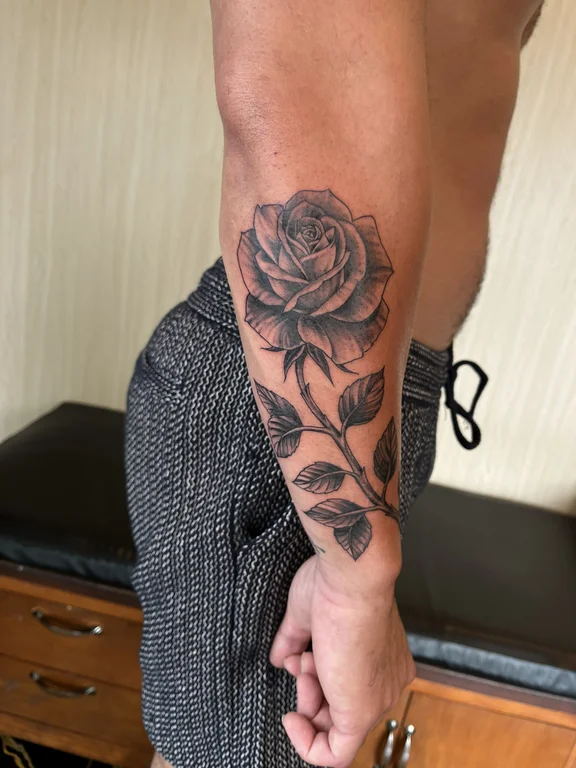 Floral Realism tattoos — Canggu Bali