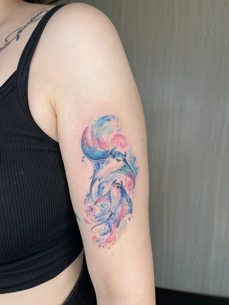 Animal Watercolor tattoos — Canggu Bali