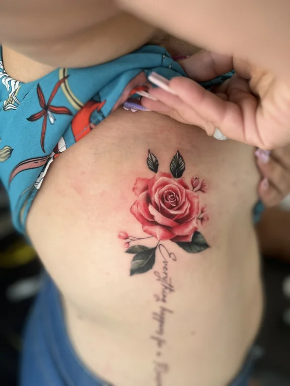 Watercolor tattoos Canggu Bali
